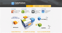 Desktop Screenshot of cyberfactura.com